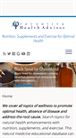 Mobile Screenshot of preventivehealthadvisor.com